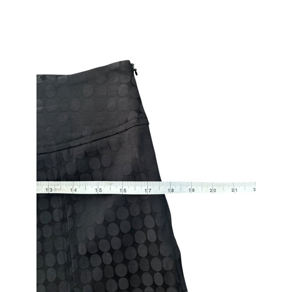 F. J. Malik Women's Black Circled Pattern Pants - Picture 6 of 8